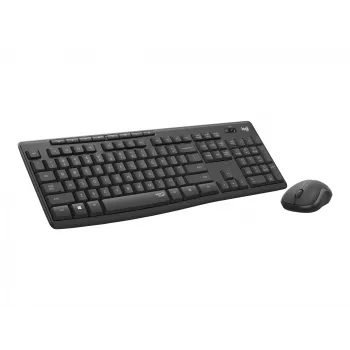 Logitech MK295 Silent – Σετ Πληκτρολογίου-Ποντικιού – Ασύρματο – 2,4 GHz – Graphite – Ουγγρικό Layout