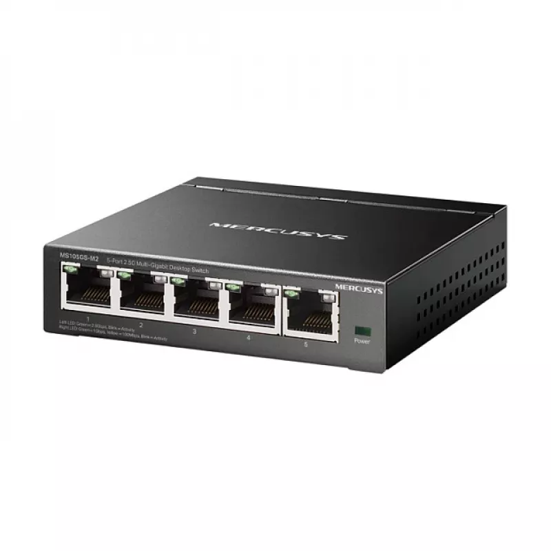 Mercusys MS105GS-M2 5-Θυρών 2.5G Multi-Gigabit Επιτραπέζιος διακόπτης