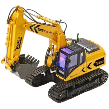 Revell Digger 2.0 - Εκσκαφέας - Ηλεκτροκινητήρας - 1:16 - Ready-to-Run (RTR) - Μαύρο - Κίτρινο - Digger 2.0 (24924)