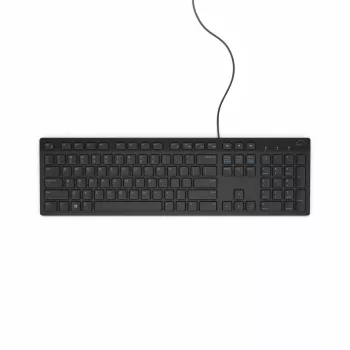 Ενσύρματο πληκτρολόγιο USB Dell KB216 γερμανική διάταξη Μαύρο – συμπαγές πληκτρολόγιο πλήρους μεγέθους με αριθμητικό πληκτρολόγιο