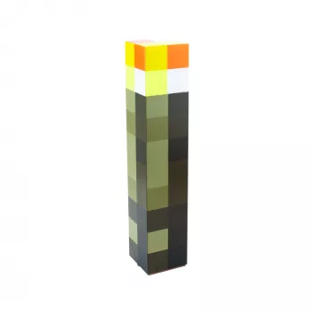 Επιτραπέζιο φωτιστικό Paladone Torch Light PP9202MCFV3 σχέδιο Minecraft με μπαταρία