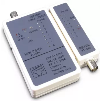 Δοκιμαστής καλωδίων δικτύου Inter-Tech 88887209 γκρι