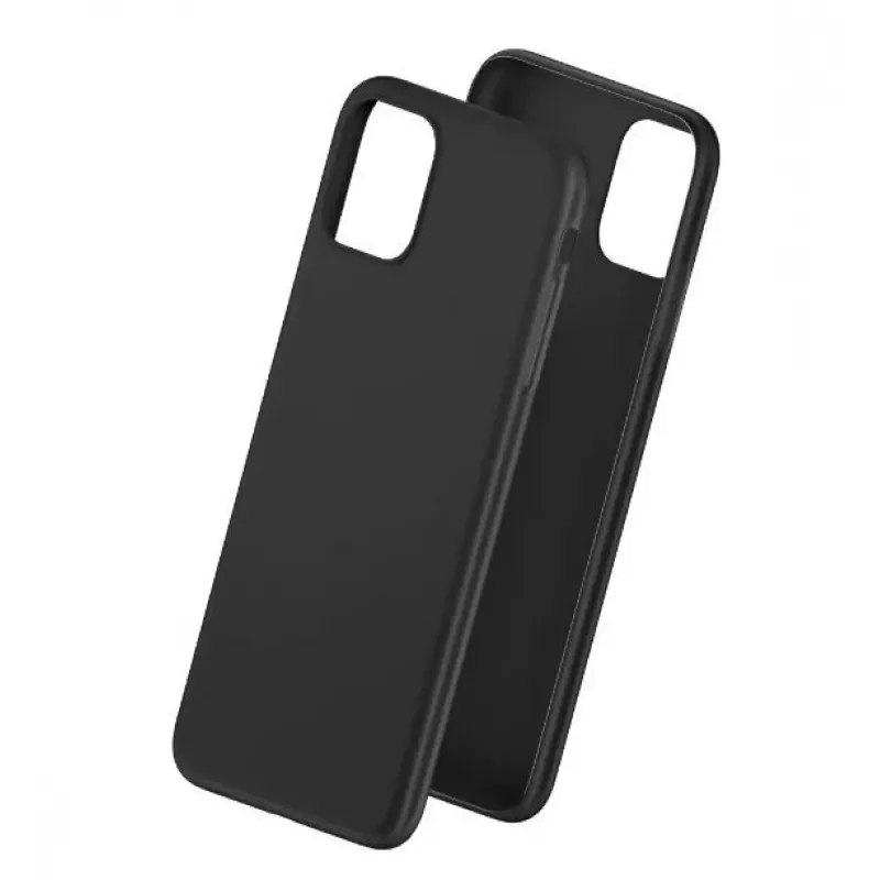 Θήκη Matte Silicone 3mk για iPhone 13 μαύρο