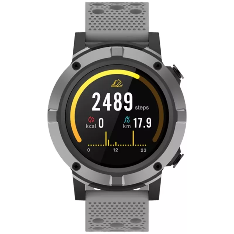Denver SW-660 GPS smartwatch, 1,3 inch AMOLED, γκρι λουράκι