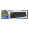 Ενσύρματο πληκτρολόγιο ESPERANZA EK134 Full-Size 100% USB, μαύρο, καλώδιο 1,45 m