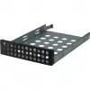Inter-Tech 3U-30248 Rack Μαύρο, Ανοξείδωτο ατσάλι