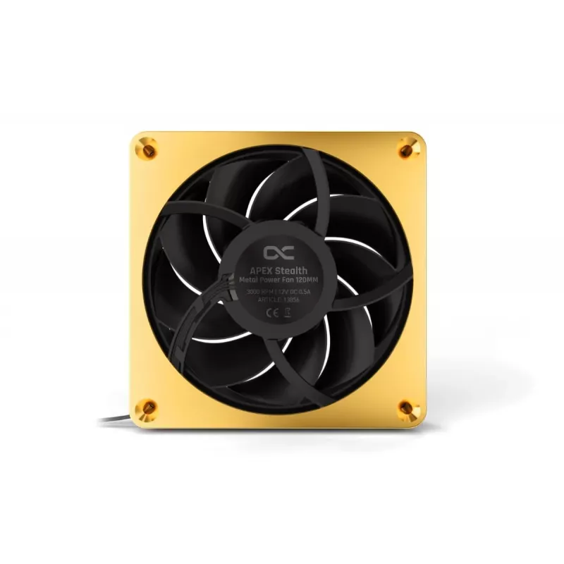 Ανεμιστήρας κουτιού Alphacool LUAC-054 120mm - χρυσό
