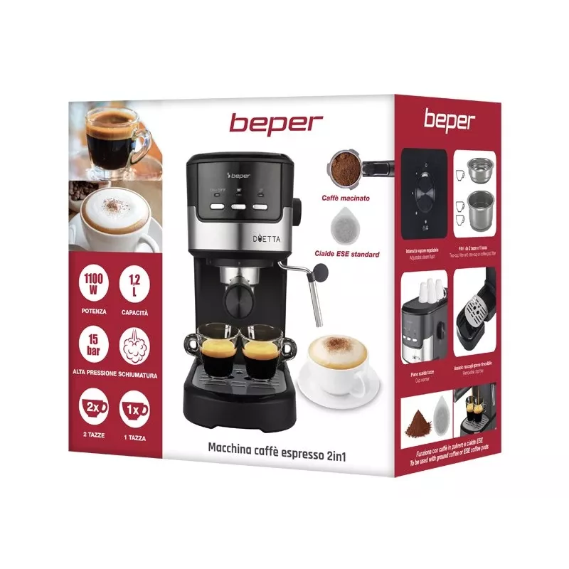 Καφετιέρα Beper 1,25L P101CAF100