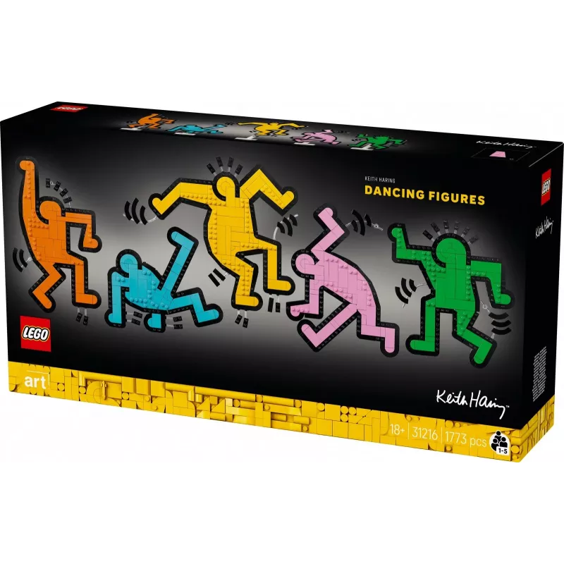 LEGO ART 31216 Keith Haring - Χορεύουσες φιγούρες