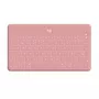 Logitech Keys-To-Go - Πληκτρολόγιο - Bluetooth - QWERTY - Ισπανικό - Blush Pink - για Apple iPad/iPhone/TV