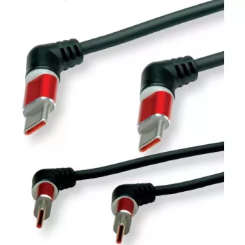 Σπιράλ καλώδιο φόρτισης ROLINE USB 2.0 C-C αρσενικό/αρσενικό 60W 1,5 m - Καλώδιο - Ψηφιακό/Δεδομένα (11.02.8350)