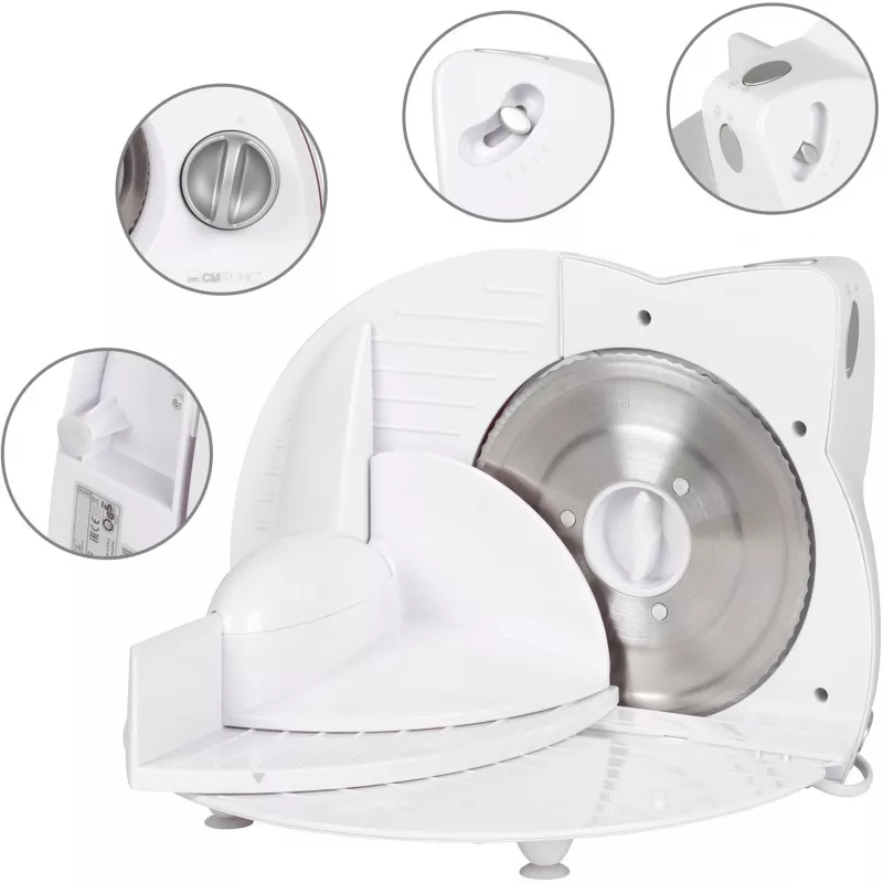 Ηλεκτρικός Κόφτης CLATRONIC AS 2958 — 230 V, λευκός, 230×310×280 mm