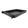 Delock - Συρτάρι rack - μαύρο - 1U - 48,3 cm (19 ίντσες)