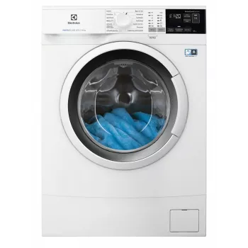 Πλυντήριο ρούχων πρόσθιας φόρτωσης Electrolux EW6SN406WP — 6 kg, 1000 σ.α.λ., 595x843x378 mm, λευκό