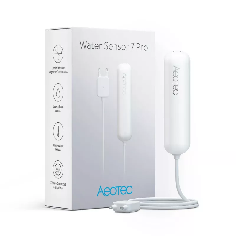 Αισθητήρας νερού AEOTEC Water Sensor 7 Z-Wave Plus ανιχνευτής διαρροής AEOEZWA018