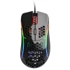 Glorious Gaming Glorious Model D Ποντίκι Glossy (Μαύρο), Δεξιόχειρας, Οπτικό, USB Type-A, 12000 DPI, 1 ms, Μαύρο