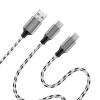 Καλώδιο LogiLink CU0202 USB 2.0 1,2 m USB A USB C/Micro-USB A γκρι