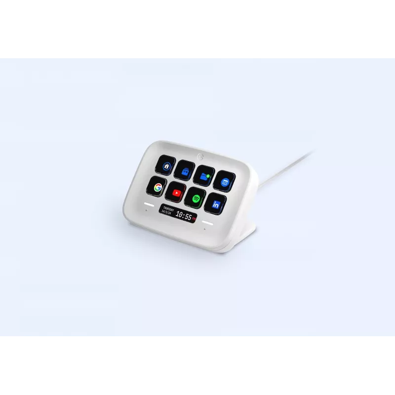 Stream Deck Neo Elgato 10 πλήκτρων προγραμματιζόμενος χειριστήριο Λευκό