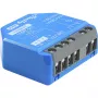 Shelly 1 Gen4 έξυπνο ρελέ 1 καναλιού, 16 A, Wi-Fi 2,4 GHz, Bluetooth 5.0, Zigbee, Matter, 110–240 V AC, χωνευτό, πλαστικό, 42×16×37 mm, μπλε