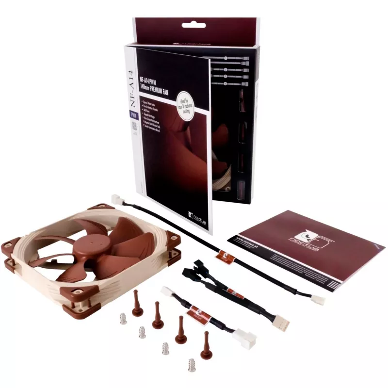 Noctua NF-A14 PWM 140mm Ανεμιστήρας κουτιού