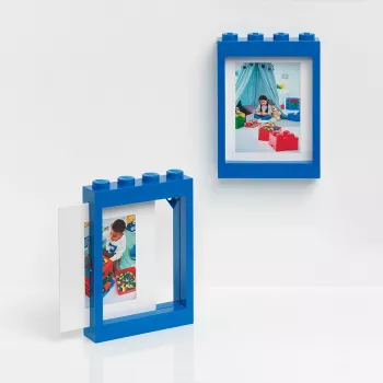 LEGO Κορνίζα PICTURE FRAME, (Π)191 x (Υ)268 mm, μπλε από πλαστικό ABS, με 4 θηλές, στοιβαζόμενη, κατάλληλη για - 1 τεμ. (41131731)