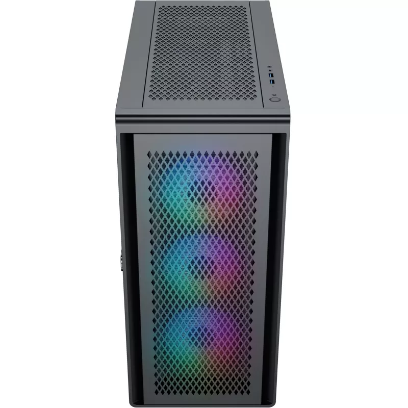 Κουτί PC Silentware Air 100 Μαύρο — Κουτί Mid-Tower συμβατό με ATX, μαύρο