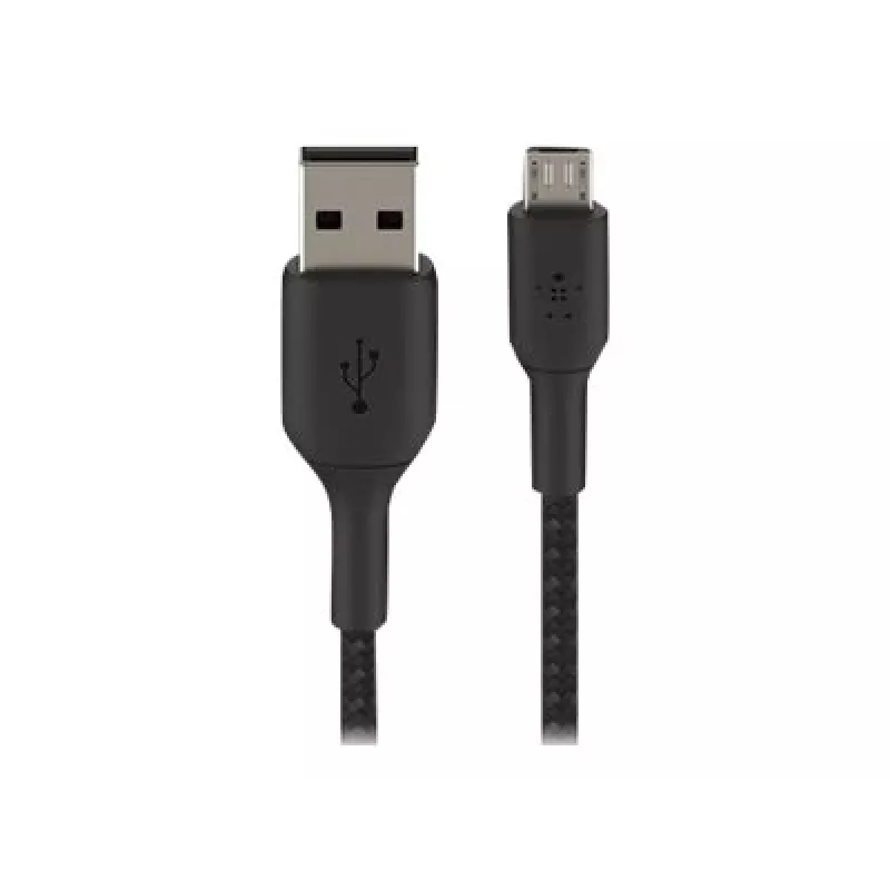 Καλώδιο USB Belkin CAB007bt1MBK 1m USB A Micro-USB A Μαύρο