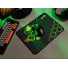 TRACER GameZone Hexy3 Επιφάνεια ποντικιού για παιχνίδια, 35 x 28 x 0,4 cm, μαύρο/κίτρινο