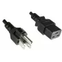 Microconnect PE110518 Καλώδιο τροφοδοσίας μαύρο 1,8 m υποδοχή C19