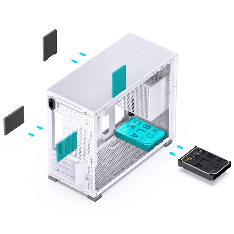 Κουτί PC Jonsbo D31 MESH Midi Tower λευκό