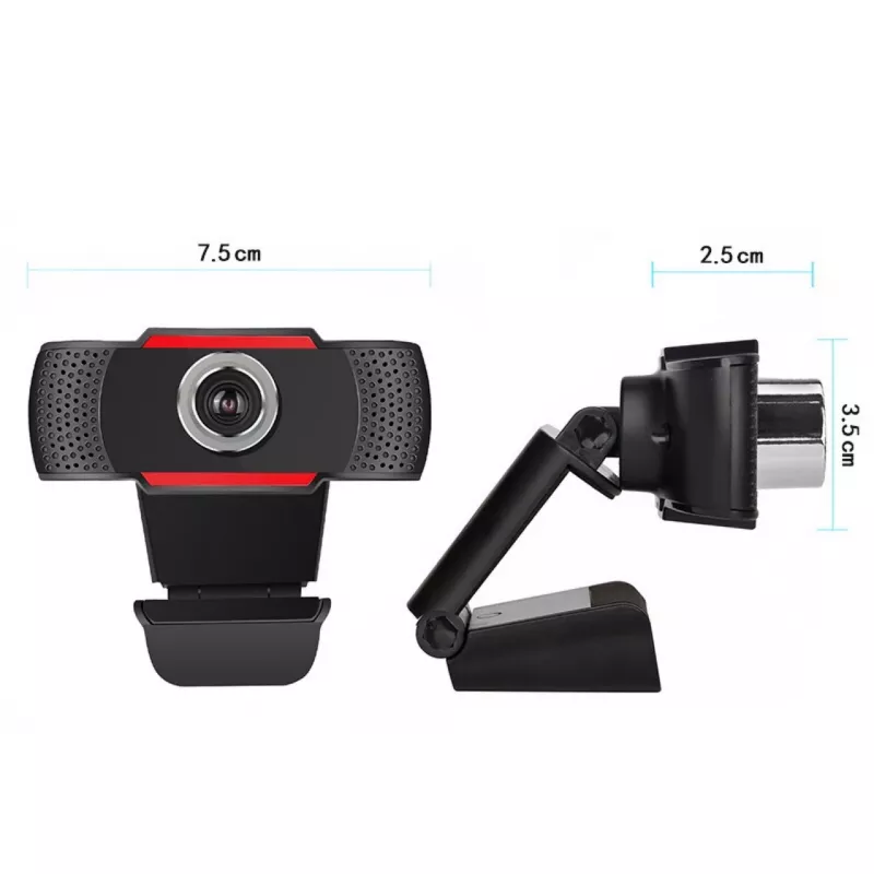 Manta W182 κάμερα web, HD 720p, 30 fps, ενσωματωμένο μικρόφωνο, USB 2.0, μαύρη
