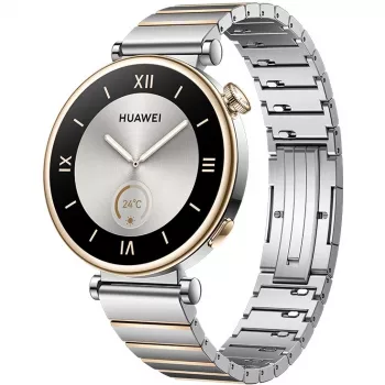 Huawei WATCH GT 4. Διαγώνιος οθόνης: 3,35 cm (1.32), Τεχνολογία οθόνης: AMOLED, Ανάλυση οθόνης: 466 x 466 Pixel. Flash μνήμη: 32 GB. WLAN. GPS. Διάρκεια μπαταρίας