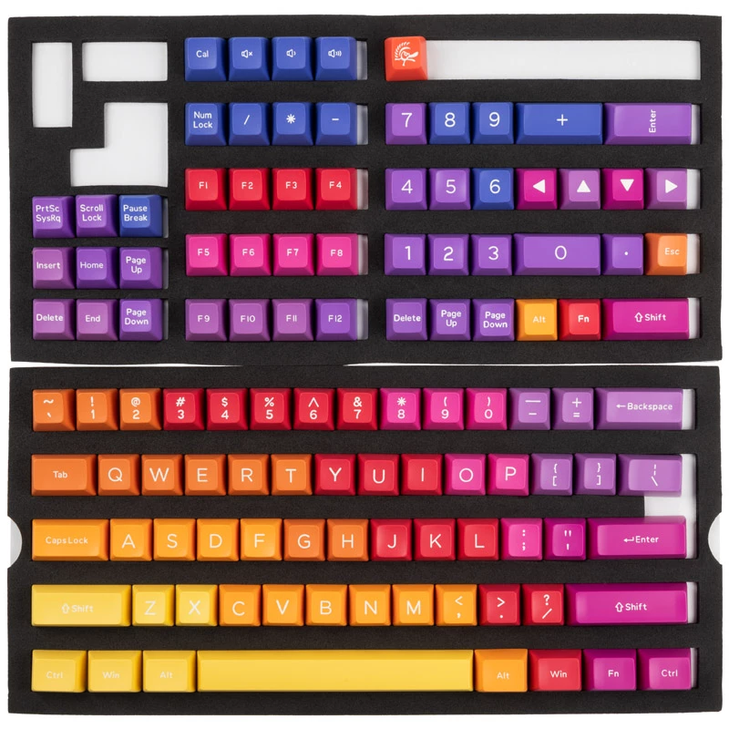 Keycap Ducky Afterglow DKSA108-USADZZWSG πολύχρωμο ABS