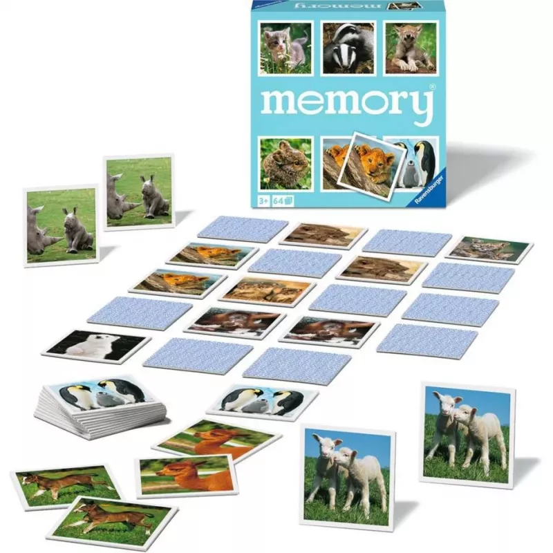 memory Ζωάκια, Παιχνίδι μνήμης