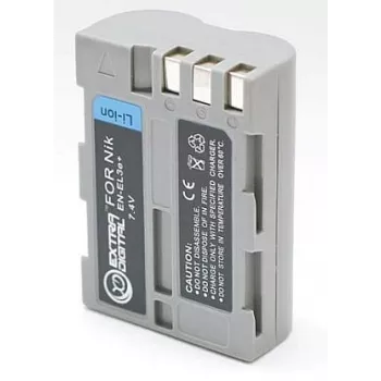 Επαναφορτιζόμενη μπαταρία κάμερας extra digital EN-EL3e, 7,2 V 1500 mAh