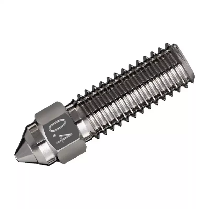 Σετ Αντικατάστασης Ακροφυσίων Creality 3D 4008030052 8 τεμ. Μαύρο Ασημί