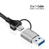 Προσαρμογέας USB-A/-C σε 2,5G Ethernet, γκρι