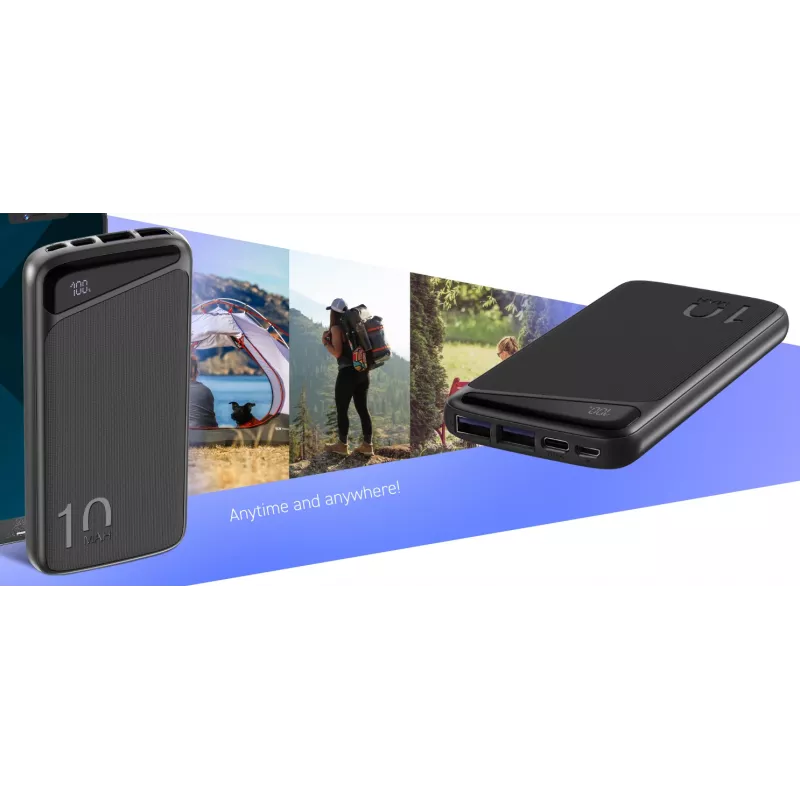 Φορητό powerbank Navitel PWR10 MX Μαύρο 10000 mAh