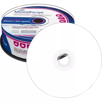 CD-R MediaRange MRPL512 700 MB 52x Inkjet Printable 25 τεμ. Spindle