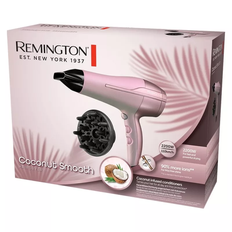 Πιστολάκι μαλλιών Remington DRYER REMINGTON COCONUT SMOOTH D5901