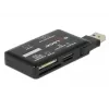 DeLOCK SuperSpeed Αναγνώστης καρτών USB CF SD Micro SD MS M2 xD 5 Gbps