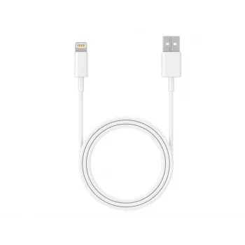 Καλώδιο USB 2.0 iPhone AM-lightning 1m λευκό