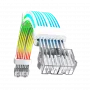 Gamemax Καλώδιο επέκτασης τροφοδοτικού VGA/CPU 2x8PIN-W, Λευκό
