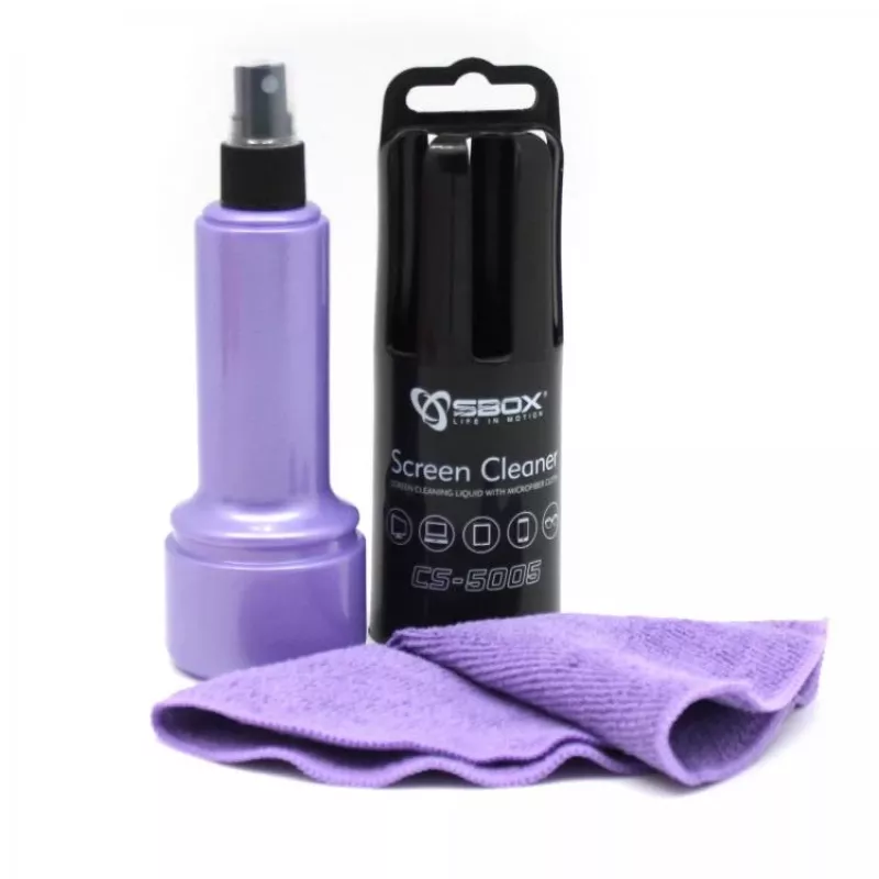 Sbox CS-5005U Καθαριστικό οθόνης 150ml μωβ