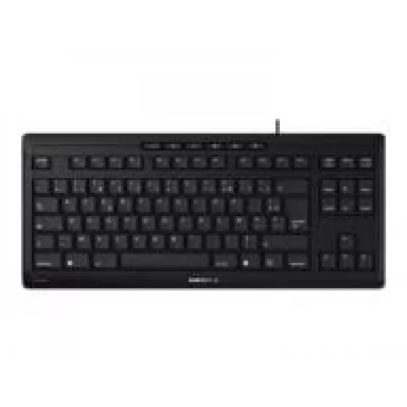 Πληκτρολόγιο CHERRY STREAM TKL USB AZERTY γαλλικό μαύρο ενσύρματο 94 πλήκτρα