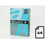 Χρωματιστό χαρτί Double A, 80g, A4, 500 φύλλα, βαθύ μπλε