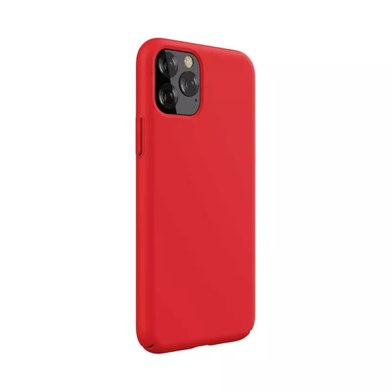 Θήκη κινητού Devia Nature Series για iPhone 12 Pro Max, σιλικόνη, κόκκινο