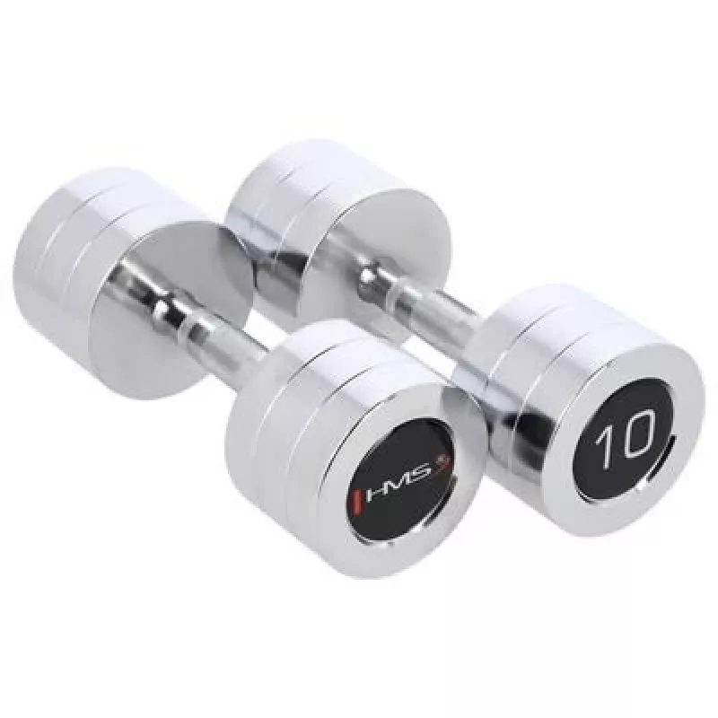 Επιχρωμιωμένοι αλτήρες 2x10 kg HMS CHD10