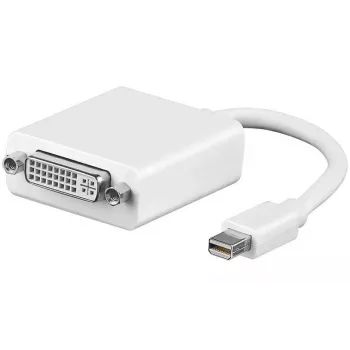 Microconnect MDPDVI Προσαρμογέας καλωδίου βίντεο 0,15 m Mini DisplayPort DVI-I Λευκό