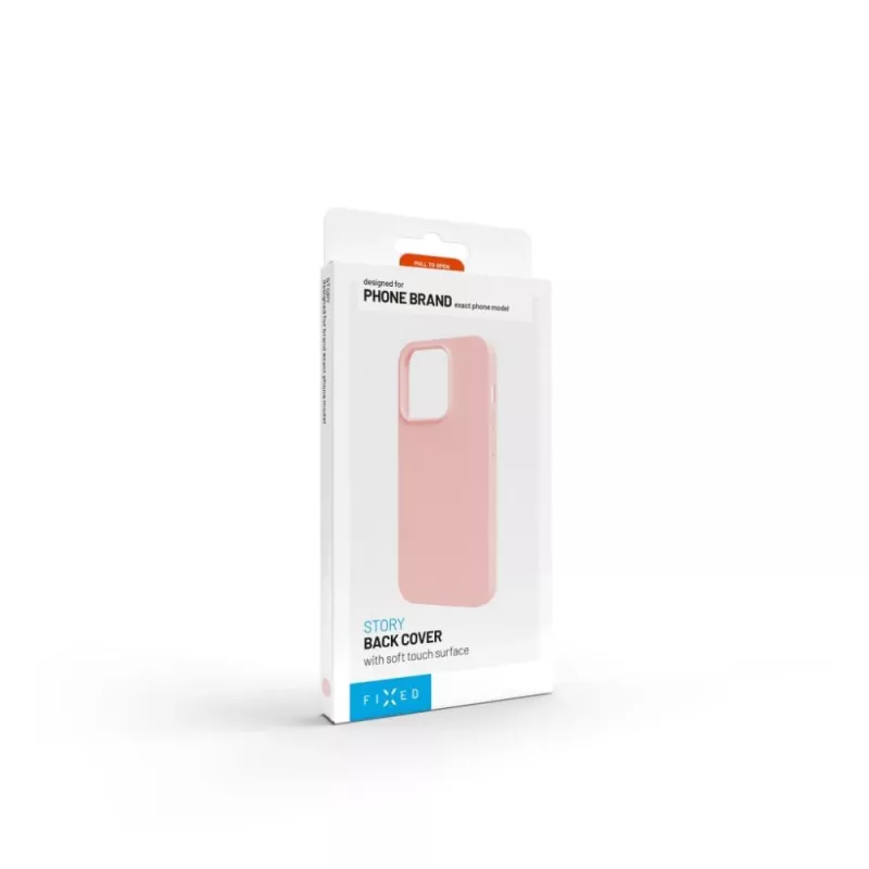 Fixed Story | Πίσω κάλυμμα | Samsung | Galaxy A56 5G | Λάστιχο | Ροζ